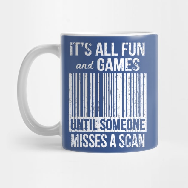 It`s All Fun And Games Until Someone Mises A Scan by Throbpeg